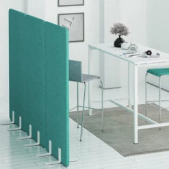 FREE STANDING Akustik-Trennwand | Polyesterbezug LUCIA -Möbel Pro Verkauf Stellwand Flexible Trennwand FREE STANDING Sichts 36