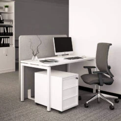 FREE STANDING Akustik-Trennwand | Polyesterbezug LUCIA -Möbel Pro Verkauf Stellwand Flexible Trennwand FREE STANDING Sichts 37