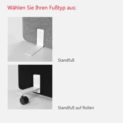 FREE STANDING Akustik-Trennwand | Wollbezüge VELITO / SYNERGY -Möbel Pro Verkauf Stellwand Flexible Trennwand FREE STANDING Sichts 44