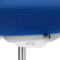 Profim - TRILLO PRO Bürodrehstuhl | Rückenlehne Gepolstert, Synchronmechanik, Polster Wählbar, Hellgrau -Möbel Pro Verkauf Synchronmechanischer Buerodrehstuhl TRILLO PRO Hellgraue Kunststoffelemente aus Polyamid Rueckenlehne gepolstert 5 Arm Fusskreuz aus Polyamid Fixierte Armlehnen Hellgrau 11