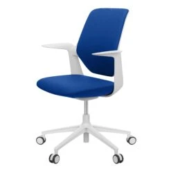 Profim - TRILLO PRO Bürodrehstuhl | Rückenlehne Gepolstert, Synchronmechanik, Polster Wählbar, Hellgrau -Möbel Pro Verkauf Synchronmechanischer Buerodrehstuhl TRILLO PRO Hellgraue Kunststoffelemente aus Polyamid Rueckenlehne gepolstert 5 Arm Fusskreuz aus Polyamid Fixierte Armlehnen Hellgrau 6