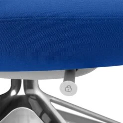 Profim - TRILLO PRO Drehstuhl | Aluminium Poliertes Gestell, Rückenlehne Gepolstert, Synchronmechanik, Hellgrau -Möbel Pro Verkauf Synchronmechanischer Drehstuhl TRILLO PRO Hellgraue Kunststoffelemente aus Polyamid Rueckenlehne gepolstert Aluminium poliertes Gestell mit Teflongleitern Fixierte Armlehnen H 11