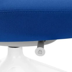 Profim - TRILLO PRO Drehstuhl | Rückenlehne Gepolstert, Synchronmechanik, Hellgrau -Möbel Pro Verkauf Synchronmechanischer Drehstuhl TRILLO PRO Hellgraue Kunststoffelemente aus Polyamid Rueckenlehne gepolstert Pulverbeschichtetes Alu Gestell mit Teflongleitern in Weiss Fixierte A 8