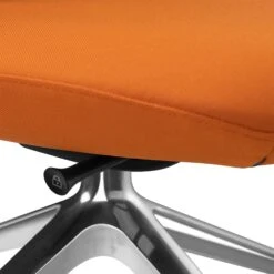 Profim - TRILLO PRO Drehstuhl | Aluminium Poliertes Gestell, Rückenlehne Gepolstert, Synchronmechanik, Schwarz -Möbel Pro Verkauf Synchronmechanischer Drehstuhl TRILLO PRO Schwarze Kunststoffelemente aus Polyamid Rueckenlehne gepolstert Aluminium poliertes Gestell mit Rollen Fixierte Armlehnen Schwarz 12