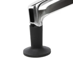 Profim - TRILLO PRO Drehstuhl | Aluminium Poliertes Gestell, Rückenlehne Gepolstert, Synchronmechanik, Schwarz -Möbel Pro Verkauf Synchronmechanischer Drehstuhl TRILLO PRO Schwarze Kunststoffelemente aus Polyamid Rueckenlehne gepolstert Aluminium poliertes Gestell mit Teflongleitern Fixierte Armlehnen Sc 10