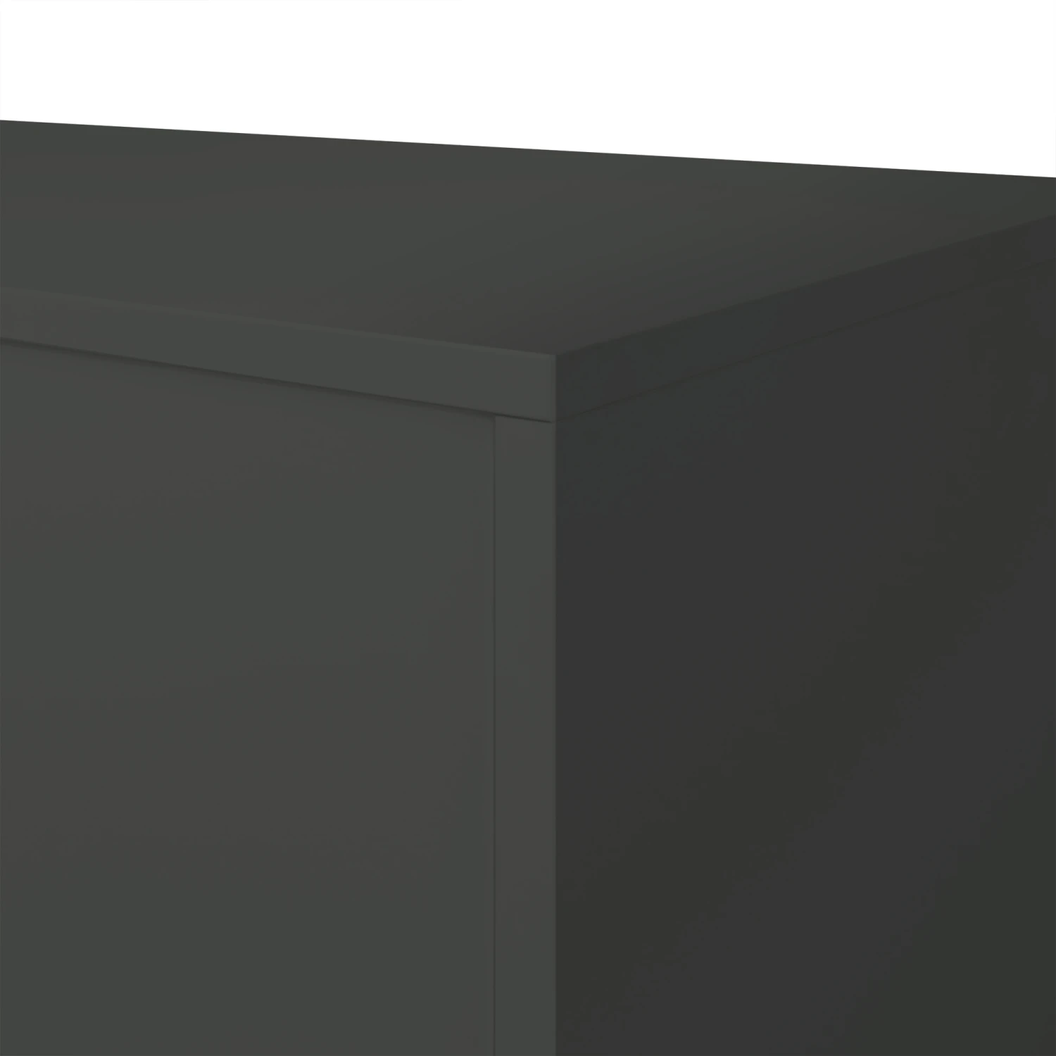 UNI Schiebetürenschrank | 3 OH, 1200 X 1143 Mm, Anthrazit / Weiß 10 UNI Schiebetürenschrank | 3 OH, 1200 X 1143 Mm, Anthrazit / Weiß – Bild 8