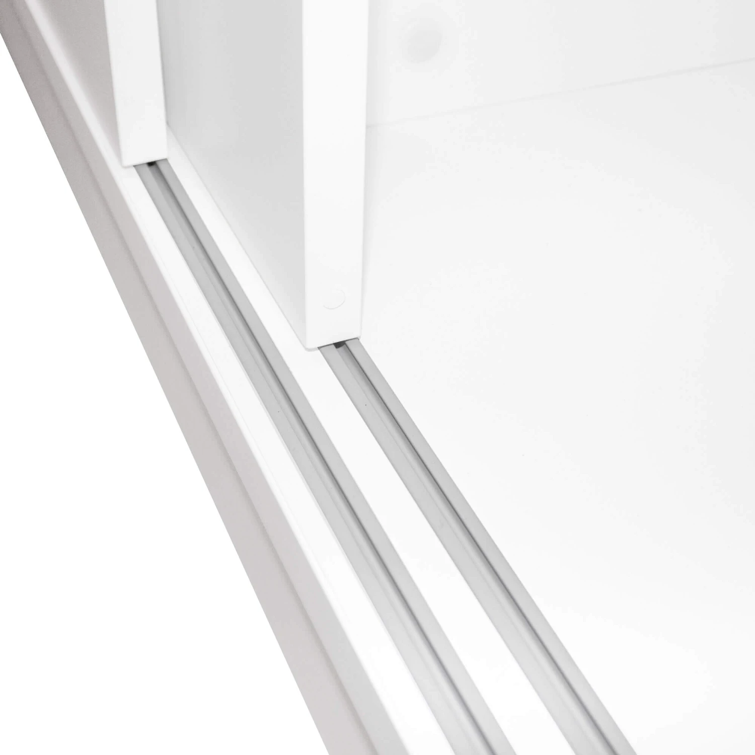 UNI Schiebetürenschrank | 3 OH, 1200 X 1143 Mm, Weiß 13 UNI Schiebetürenschrank | 3 OH, 1200 X 1143 Mm, Weiß – Bild 11