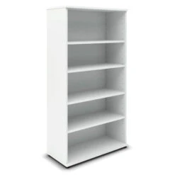 UNI Regalschrank | 5 OH, 1000 X 1897 Mm, Weiß -Möbel Pro Verkauf UNI Aktenschrank 5 OH Weiss Schrank Bueroschrank Regal schrank