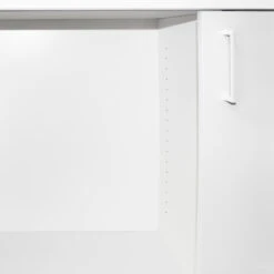 UNI Schiebetürenschrank | 3 OH, 1000 X 1143 Mm, Weiß -Möbel Pro Verkauf UNI Aktenschrank abschliessbar 3OH 1 0 M Weiss Bueroschrank Schiebetuerenschrank 6