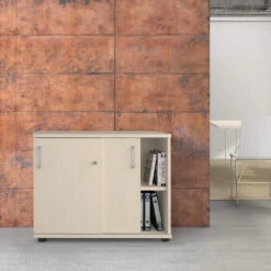 UNI Schiebetürenschrank | 2 OH, 1000 X 777 Mm, Ahorn