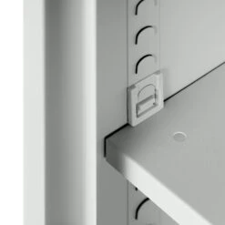 Stahlschrank | 4,5 OH, 800 X 1800 Mm, Lichtgrau -Möbel Pro Verkauf Universeller CEHA Akten Stahlschrank H180 cm x B80 cm x T380 cm Fluegeltuerenschrank 4 5 Ordnerhoehen 4 verstellbare Stahleinlegeboeden Pulverbeschichteter Raulack Sicherheits 9