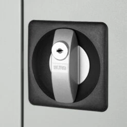 Stahlschrank | 4,5 OH, 800 X 1800 Mm, Lichtgrau -Möbel Pro Verkauf Universeller CEHA Akten Stahlschrank H180 cm x B80 cm x T380 cm Fluegeltuerenschrank 4 5 Ordnerhoehen 4 verstellbare Stahleinlegeboeden Pulverbeschichteter Raulack Sicherheits 12