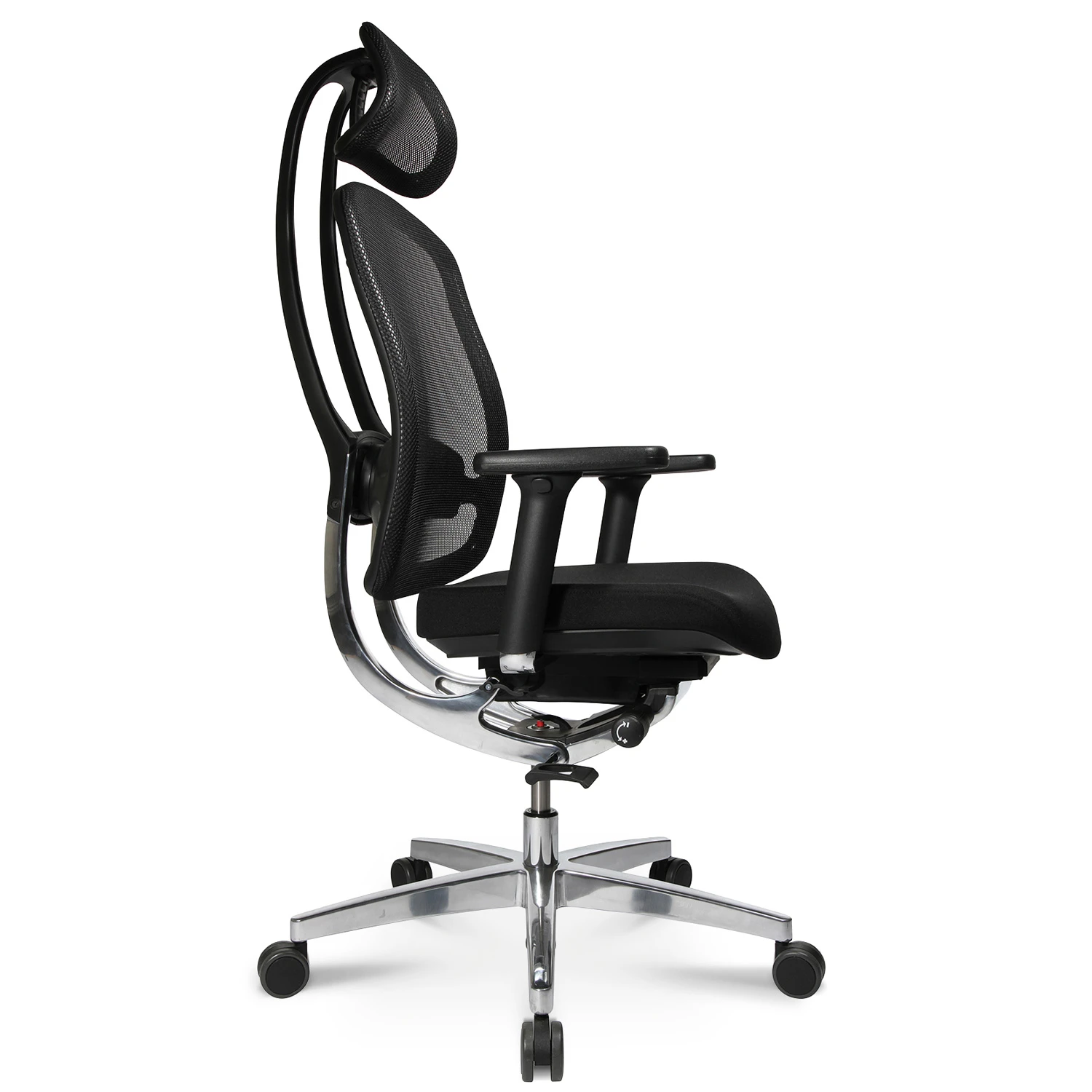 Wagner - AluMedic 10 Bürodrehstuhl | Kopfstütze, Schwarz 7 Wagner - AluMedic 10 Bürodrehstuhl | Kopfstütze, Schwarz – Bild 5