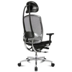 Wagner - AluMedic Limited Bürodrehstuhl | Schwarz -Möbel Pro Verkauf Wagner AluMedic Limited mit Kopfstuetze Schwarz Buero Stuhl Buerodrehstuhl Chefsessel 2