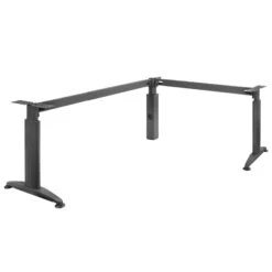 EURO Winkelschreibtisch | Manuell Höhenverstellbar, Winkel Links, 1800 X 1600 Mm, Weiß -Möbel Pro Verkauf Winkelschreibtisch links Eckschreibtisch hoehenverstellbar 180 x 160 cm Weiss Euro 2
