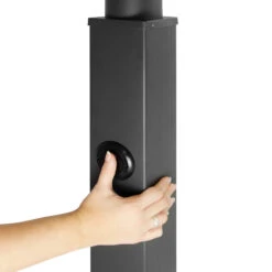 EURO Winkelschreibtisch | Manuell Höhenverstellbar, Winkel Links, 1800 X 1600 Mm, Weiß -Möbel Pro Verkauf Winkelschreibtisch links Eckschreibtisch hoehenverstellbar 180 x 160 cm Weiss Euro 4