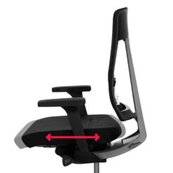 Profim - XENON 101 SFL Net Bürodrehstuhl | Lordosenstütze, Netzrücken, Schwarz -Möbel Pro Verkauf profim Drehstuhl Xenon 101 Net mit Netzruecken in Schwarz Buero Stuhl Buerodrehstuhl 13