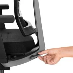 Profim - XENON 101 SFL Net Bürodrehstuhl | Lordosenstütze, Netzrücken, Schwarz -Möbel Pro Verkauf profim Drehstuhl Xenon 101 Net mit Netzruecken in Schwarz Buero Stuhl Buerodrehstuhl 16